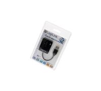 UA0139 Hub USB USB 1.1,USB 2.0 PnP nero Numero di porte: 4 480Mbps LOGILINK