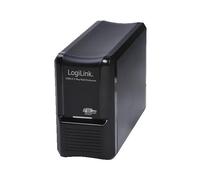 UA0154A HDD Gehäuse LogiLink Speichergehäuse 3,5 SATA USB 3.0 2-Bay Raid UA0154