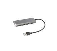 UA0307 Hub USB USB 3.0 PnP Numero di porte: 4 5Gbps Mat.Passe: Alluminio...