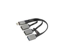 UA0315 Hub USB USB 3.0, USB 3.1 PnP nero Numero di porte: 3 LOGILINK