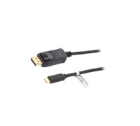 UA0336 Adattatore Displayport Connettore, USB C-Spina 3 metri Nero LOGILINK