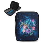 Uacyareni Custodia vuota per uncinetti a forma di tartaruga marina per ferri da maglia circolari e accessori per maglieria