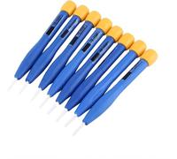 Uadme 1 Set di 8 cacciaviti con regolazione della frequenza, forte praticità, plastica antistatica e ceramica strumento utile per l'uso domestico