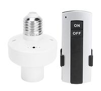 Uadme Attacco LED E27 Portalampada, Portalampada con telecomando, Accessori per casa, camera da letto, 220 V