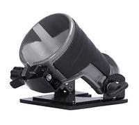 Uadme Base inclinabile per Rifinitore, -30° a 45° Regolabile Base per Fresatrice, Supporto Inclinabile in Alluminio e Plastica per Taglierina Legno, Accessori per Fresatrici