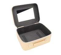 Uadme Borsa per trucco da viaggio, 24 x 18 x 12 cm, in pelle PU impermeabile portatile, borsa per cosmetici ad alta capacità, borsa da toeletta, sacchetto per cosmetici, borsa per cosmetici