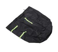 Uadme Borsa porta legna in tela cerata, resistente all'acqua, per camino e stufa a legna, color caffè, tessuto Oxford 420D, borsa multifunzionale per il trasporto