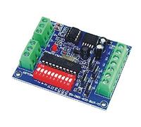 Uadme Controller Scheda Decodificatore DMX512, Scheda di Controllo a 4 Canali LED Controller Scheda di Decodifica DMX RGBW, per la Lampada a LED RGB, modalità di Modifica Integrata