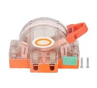 Uadme Interruttore a coltello 2P,Sezionatore di sicurezza da 100 A CA,per circuito generatore di backup con interruttore automatico di sicurezza,per Interruttori Alimentazione Generatore AC 220V