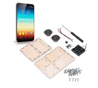 Uadme Kit Cassa Bluetooth Fai Da Te,Kit Altoparlanti In Legno Assemblaggio Fai-Da-Te Portatile Modulo Circuito Stereo Scatola Altoparlante Elettronico per Altoparlante Esperimento Scientifico DIY