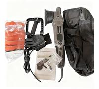 Uadme Lucidatrice Rotorbitale 15mm, 6 Velocità Variabile, 1500W 3600 RPM Lucidatrice Auto con 6 Pezzi 5 Pollici Tamponi Lucidatura, Impugnatura a D e Impugnatura Laterale Staccabili, Cavo da 4m