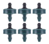 Uadme Micro Gocciolatori Regolabili,100 Pezzi 8L Gocciolatori con Bilanciamento della Pressione 4/7 Irrigazione Orticola Kit Micro Irrigazione a Goccia per Piante Sistema di Irrigazione