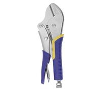 Uadme Pinze di Bloccaggio, CT-201 Pinza Autobloccante Schiaccia Tubi, 7mm Pinze Tenaglie a Ganasce Dritte in Acciaio C45, per Tubi in Rame