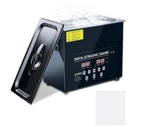 Uadme Pulitore ad Ultrasuoni con Riscaldatore, 3L Vasca Ultrasuoni in Acciaio Inox, 40 KHz Macchina per Pulizia ad Ultrasuoni Digitale per Laboratori, Negozi di Occhiali, Orologi e Gioielli