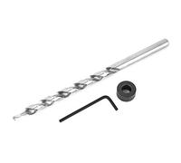 Uadme Punte per Fori a Tasca, 9mm Trapano a Gradino, Set Punte per Trapano Twist Step con Chiave e Anello Limite, per Eseguire i Fori a Tasca