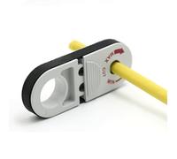 Uadme Spellacavi universale per cavi da 0,3 a 1,28 cm di diametro, mini spelafili tascabili portatili elettrici, strumento spelafili automatico regolabile per lavori elettrici, cavi Ethernet e fili di