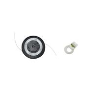 Uadme STIHL (FS38, 40, 45, 50, FSE 60, 71, 81) C6-2 testina di ricambio M8 x 1,25 filettatura + corda di ricambio da 5 m