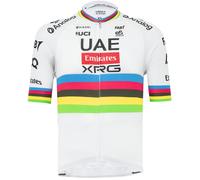 UAE TEAM EMIRATES - XRG Maglia a maniche corte Campione del mondo 2025 bianco/colorato XL