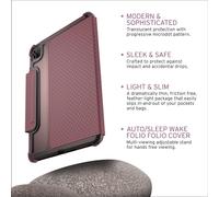 Uag Lucent Custodia Folio Cover Autowake per Apple IPAD Pro 11 " Air 10.9 " Rosa