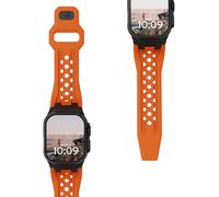 UAG Urban Armor Gear Monarch Strap ? Apple Watch Ultra/44/45/46mm ? orange/titanium schwarz ? 194158119737 (194158119737)