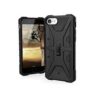 Urban Armor Gear Pathfinder Custodia Apple iPhone SE (2020) / 8/7 / 6S Copertura protettiva (Compatibile con la ricarica senza fili, Resistente agli urti, Paraurti ultra sottile) - Nero