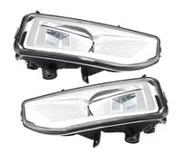 UAGFDFF copertura faro Auto destra + luce nebbia led sinistra per Nissan per Sentra 2020 2021 2022 2023 40W 8000LM Accessori cabine della lampada nebbia Faro anteriore(2 White)