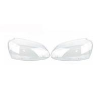 UAGFDFF copertura faro Per VW Per Golf 5 Per MK5 Per GTI Per Jetta Per Rabbit 2006-2009 Faro Anteriore Copriobiettivo Paralume Trasparente 1 Coppia Faro anteriore