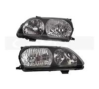 UAGFDFF copertura faro UNA Coppia Frontale Testa Luce Lampada Per Toyota Per IPSUM Per Picnic SXM10 SXM15 1998-2000 Faro Anteriore luce ingombro Faro anteriore