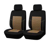 UAGFDFF Coprisedili in Auto Per Hyundai Per Mufasa Coprisedili Auto Universali 2 Pezzi Cuscino Protettivo Sedile Copri-sedili Auto(Marrone)