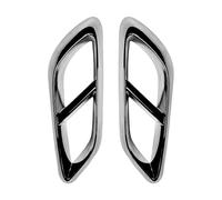 UAGFDFF Diffusore per Mercedes per Benz Classe E W214 2024+ Copertura Tubo Scarico Posteriore, 1 Paio Finiture per Tubi Scarico Posteriori Ala Posteriore(Silvered)