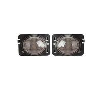 UAGFDFF direzione dinamici Kit di indicatori di direzione a LED per griglia anteriore/sopracciglio ruota 2/4 pezzi per Jeep per Wrangler JK 2007-2017(Size 1)