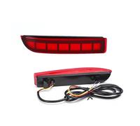 UAGFDFF direzione dinamici Luce Paraurti Posteriore A LED Per Auto Per Toyota Per RAV4 Per PREVIA Per Alphard Indicatori Direzione Riflettore Freno(Red B)
