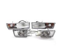 UAGFDFF direzione dinamici Set Di 4 Fendinebbia Anteriori Per Paraurti Auto Indicatori Di Direzione Trasparenti Per VW Per Jetta Per MK3 Per 1993-1998