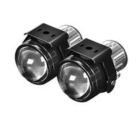 UAGFDFF Fendinebbia Anteriore Lente Per Fendinebbia Bi-xeno Da 2,5 Pollici Proiettore In Metallo Fascio Luminoso Alto-basso Utilizza Lampadine LED H11 H8 H9 HID Fendinebbia Auto(A fog light)