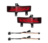 UAGFDFF Fendinebbia Anteriore Per CRV 2020 2021 2022 Riflettore Paraurti Posteriore A LED Luce Dinamica Indicatore Di Direzione Luce Di Guida Per Auto Fendinebbia Auto(3 Functions Red)