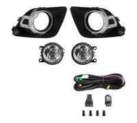 UAGFDFF Fendinebbia Anteriore Per Mitsubishi Per ASX 2011 2012 2013 Fari Fendinebbia A LED Fari Alogeni Copertura Cofano Cornice Accessori Auto Impermeabili 12V Fendinebbia Auto(Halogen)