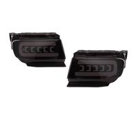 UAGFDFF Fendinebbia Anteriore Per Toyota Per Land Cruiser Per Prado Per 150 LC150 FJ150 Paraurti Posteriore Riflettore LED Luce Posteriore Auto Luce Freno Indicatore Fendinebbia Auto(Smoke B)