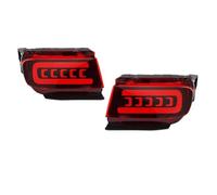 UAGFDFF Fendinebbia Anteriore Per Toyota Per Land Cruiser Per Prado Per 150 LC150 FJ150 Paraurti Posteriore Riflettore LED Luce Posteriore Auto Luce Freno Indicatore Fendinebbia Auto(Red B)