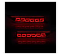 UAGFDFF Fendinebbia Anteriore Riflettore Paraurti Posteriore A LED Per Toyota Per Avalon 2019-2022 Indicatori Di Direzione Dinamici Luci Di Marcia Automatiche 12V Fendinebbia Auto(Red D)