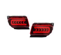 UAGFDFF Fendinebbia Anteriore Riflettore Paraurti Posteriore A LED Per Toyota Per Land Per Cruiser Per Prado 150 LC150 Indicatori Di Direzione Con Freno Stazionamento Fendinebbia Auto(Red Surface B)