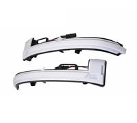 UAGFDFF Indicatore di direzione Lampada Ripetitrice Direzione LED Specchietto Retrovisore 1610708280 Per Peugeot 308 II SW 2013-2019 Indicatori Specchio Lateral(Milky)