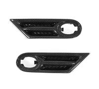 UAGFDFF Indicatore Direzione per BMW per Mini per Cooper S R56 R57 R58 R59 2007-2013 Indicatore di Direzione Laterale A LED OEM 63137260202 63137260201 Indicatore Direzione LED(Carbon Black Cover)