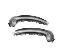 UAGFDFF Luci Segnalazione Per A3 8V S3 RS3 2013 2014 2015 2016 2017 2018-2020 Indicatore Direzione Dinamico A LED Laterale Specchietto Retrovisore Flash Led(Crystal)