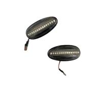UAGFDFF Luci Segnalazione Per Mitsubishi Per Delica Per Space Gear L400 VAN PA PB PC PD 1994-2001 Indicatore Direzione Laterale Dinamico A LED Flash Led(Clear)
