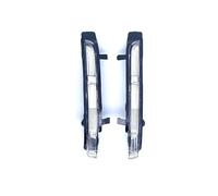 UAGFDFF Luci Segnalazione Per Skoda Per Octavia Per Superb Specchietto Retrovisore A LED Sinistro E Destro Indicatori Direzione Luce Segnalazione Ala Lampada Segnalazione Flash Led(Nero)