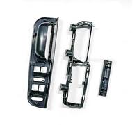 UAGFDFF Maniglie Interne Portiera 3 Pz Colore Nero per Bora per Golf 4 Maniglia Interna Porta Sollevatore Interruttore Staffa Tappi di Base 1J1 8671793B1 867 171 E 3B0867175 Maniglie Interne