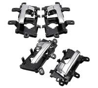 UAGFDFF Maniglie Interne Portiera 4 Pezzi 82610-2T010 Auto all'Interno Maniglia Interna per Kia per Optima 2011-2013 ABS Maniglie Interne