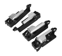UAGFDFF Maniglie Interne Portiera 4 Pezzi Interni Cromati per Auto Maniglia Interna per Ford 6E5Z-5422601 6E5Z5422600 6E5Z-5422600-AA 6E5Z-5422601-A Maniglie Interne