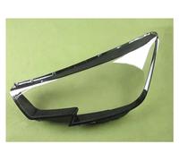 UAGFDFF Paralume Anteriore Faro Della Copertura Trasparente Per Per A4 A4L 2016 2017 2018 2019 Borsette Lampada Ombra Paralume Lente Xenon Led Faro Copriobiettivo(2PCS left and right)