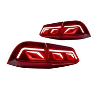 UAGFDFF Paralume Anteriore Luci Posteriori A LED Per Auto Per VW Per Touareg 2011-2017 Lampada Posteriore DRL Segnale Dinamico Per Retromarcia Accessori Automobilistici Faro Copriobiettivo(Halogen)